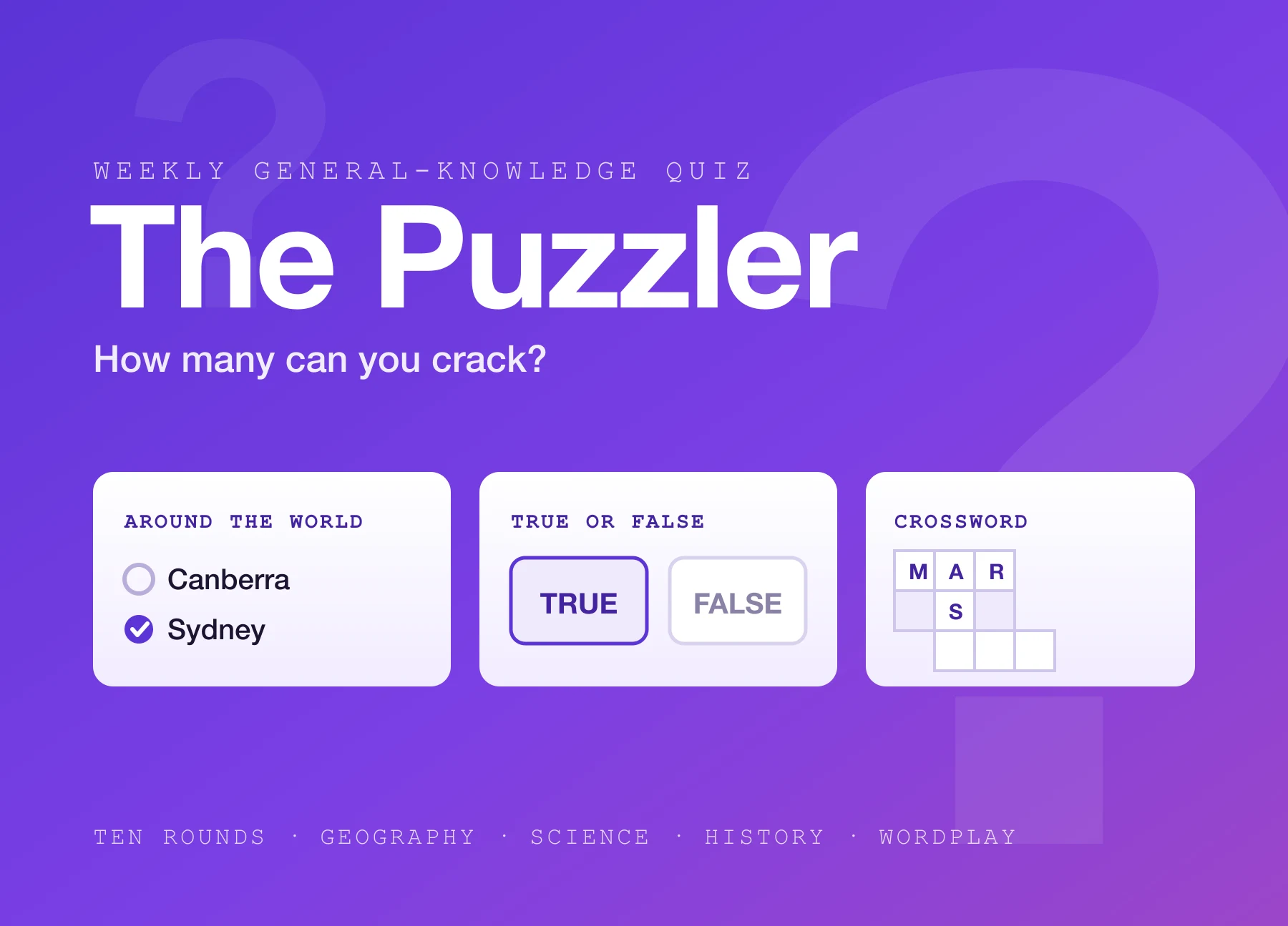 The Puzzler